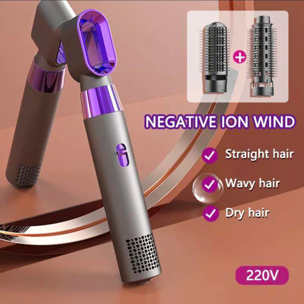 3 in 1 Professional Hair Dryer Brush Multifunctional Hot Air Brush
